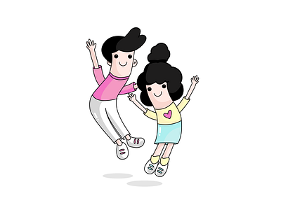 Happy Friendship Day Illustration character design free illustration friends friendship illustration ui ux