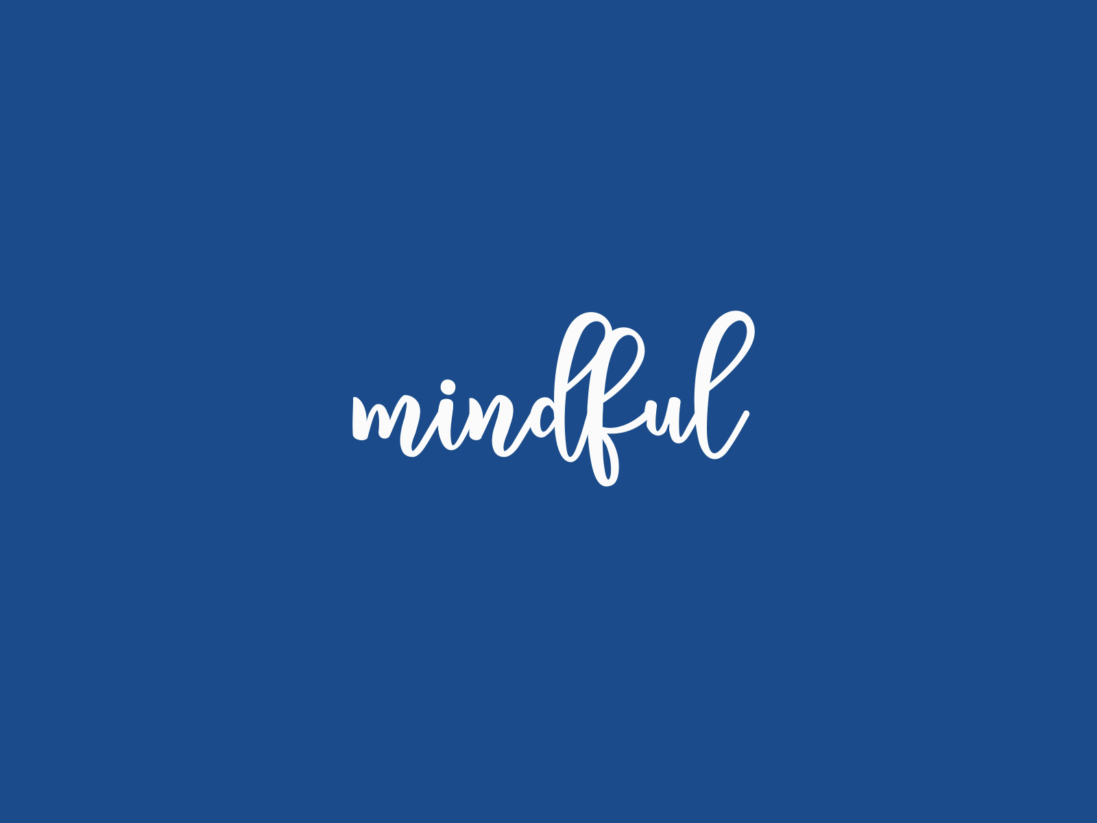 Be Mindful — Lettering Animation by Julia Shutkevych on Dribbble