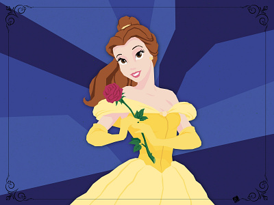 Disney princesses 1/3 by Émilie Joubert on Dribbble