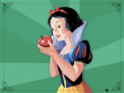 Disney princesses 2/3 disney princess illustrator vector illustration