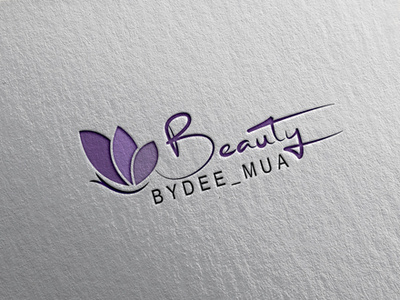 Beauty logo graphic design brand clean identity animation web illustration lettering type typography flat app vector logo minimal design icon branding