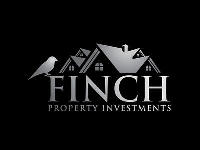 Finch Property Investments app brand branding clean construction design flat graphic design icon identity logo minimal real estate type typography vector website