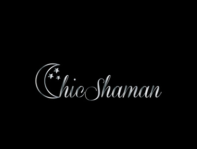 ChicShaman1 branding design flat logo typography vector