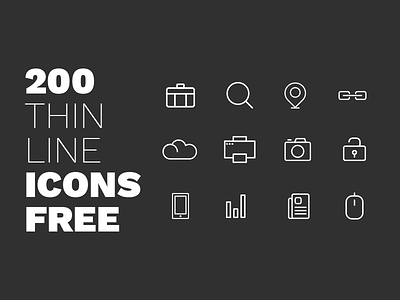 Free UI and E–commerce thin line icons e commerce icon free icon set free ui icon iconography icons thin line icon ui icons