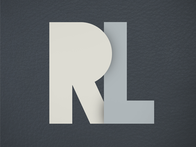 RL Logo branding logo type typography