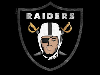 Oakland Raiders  Color Rush – Blackout by Evan Nixon on Dribbble