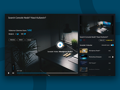 seldos video player design