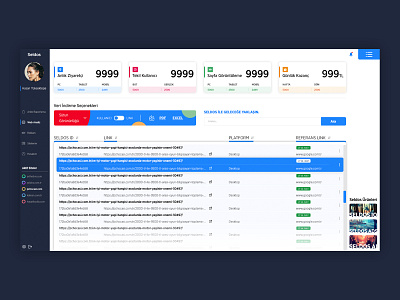 Seldos Dashboard arthetive dashboard dashboard design seldos ui uidesign uiux web app web design