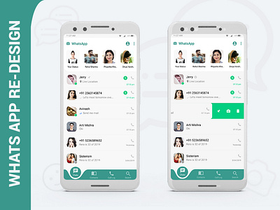 Whats App Web casestudy redesign ui user research ux whatsapp
