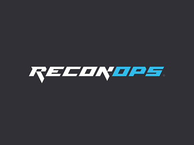 ReconOps design esports gaming gaming logo logo logo design logomark logotype minimal wordmark