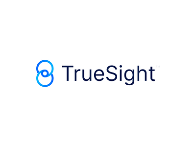 TrueSight brand identity branding eye eye logo logo logo design logomark minimal sight logo
