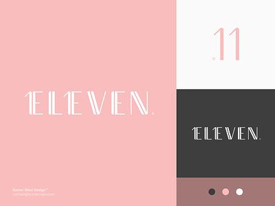 Eleven 11 11 logo branding eleven eleven logo logo logo design logomark luxury minimal modern number number logo numbers premium logo