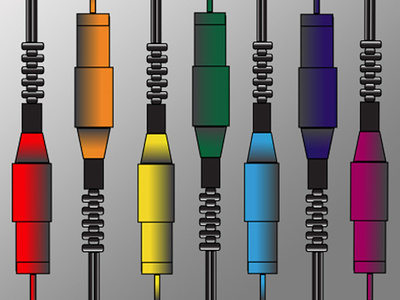Audio Cables design illustration