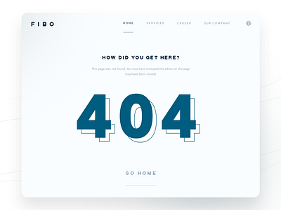 404 Page 404 404 error 404 error page 404page blue dailychallenge dailyui error page minimalism minimalist minimalistic missing page simple simplicity simplistic web design webdesign website website design