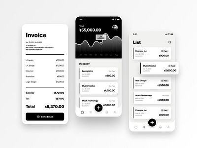 Daily UI 046 - Invoice app daily 100 challenge daily ui dailyui dailyui046 invoice invoice app ios mobile product design ui ui daily ui design ui designer uidaily uidesign uiux user interface userinterface ux