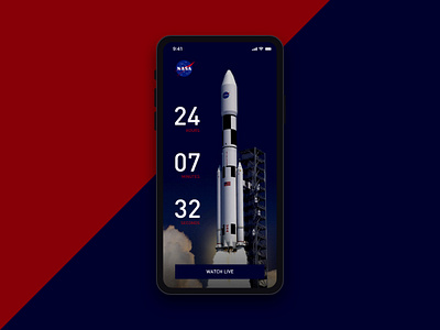 Daily UI 014 - Countdown Timer countdown countdown timer countdowntimer daily daily 100 challenge daily ui 014 dailyui dailyui014 design launch starting in rocket timer ui