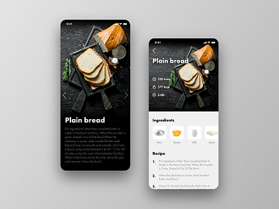 Daily UI 040 - Recipe