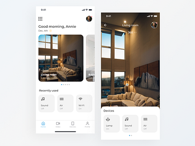 Smart Home mobile app