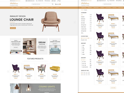 E-commerce website template