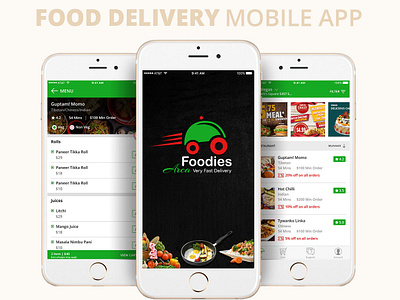 Food Delivery Mobile App food food delivery app food delivery application mobile app mobile app design mobile app ui