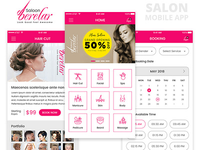 Salon Mobile App