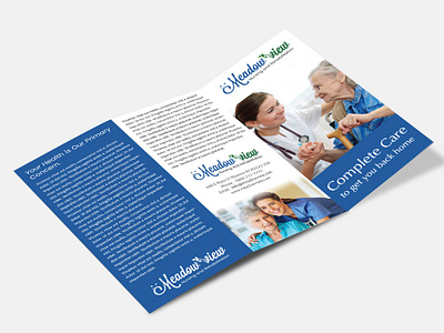 Nursing and Rehabilitation Brochure Design brochure brochure design brochure layout brochure mockup brochure template care nursing rehabilitation