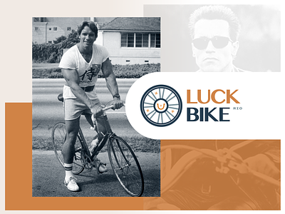 Luck Bike ™️ - Land and Brand Exercise #5 bike biking brand design brand identity branding brazil concept unfold