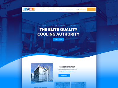 CTHX Website is Alive! blue cooling florida hvac orlando web design website wordpress