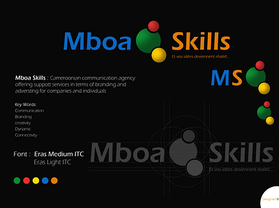 Logo Mboa Style 2 (Mboa Skill) branding digital painting logo logodesign