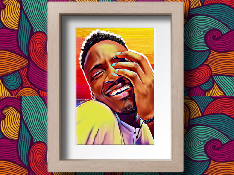 Smile colors photo editing digital painting