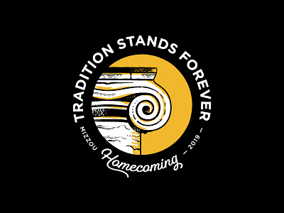 Mizzou Homecoming Logo 2019 adobe illustrator branding design event branding graphic design illustration logo logo design