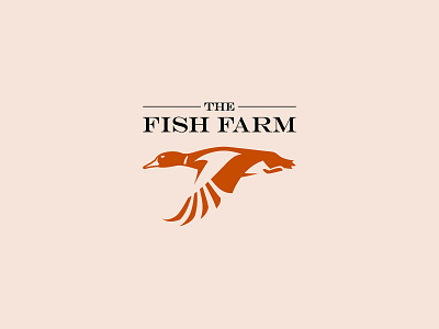 The Fish Farm Logo adobe illustrator branding graphic design logo design