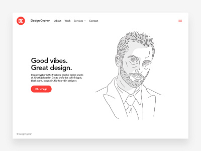 Design Cypher Home Page Concept