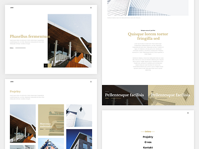 architect - website / portfolio / blog