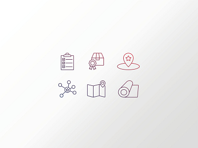 Logistics Icon Set design icon iconset illustration vector