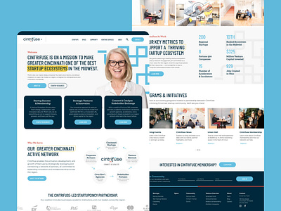 Cintrifuse Website Design