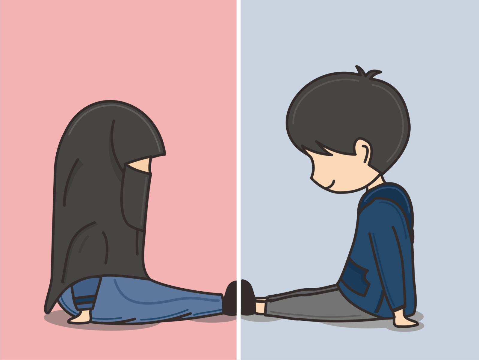Muslim Couple | Love Wallpaper Download | MobCup