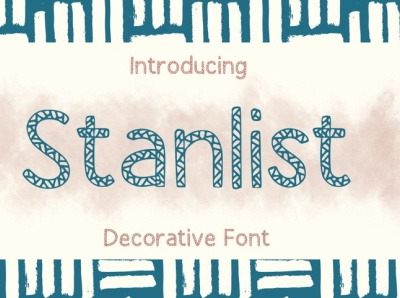 Stanlist Font