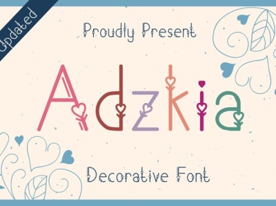 Adzkia Font