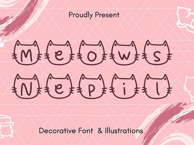 Meows Nepil Font