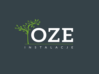 OZE branding design logo vector