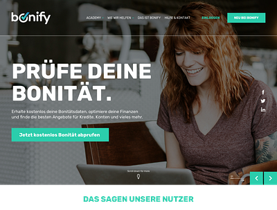 Bonify Homepage KOS