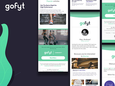 gofyt - Email Templates Preview
