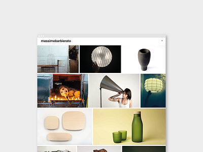 Massimo Barbierato Studio branding design logo minimal ui ux website