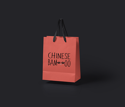 Chinese bamboo branding logo typography