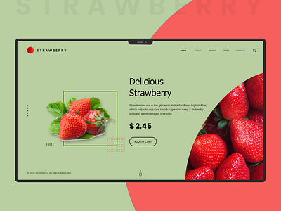 Strawberry Conceptual Design by Gokul Prigo on Dribbble