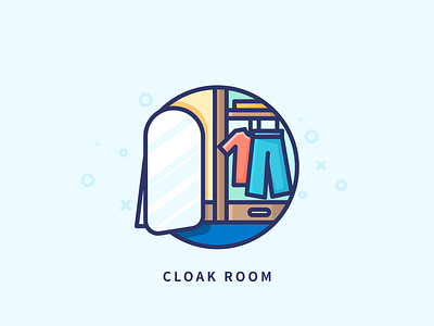 Cloak Room illustration