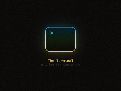 A Designer’s Guide to the Terminal terminal