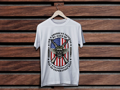 American veteran army branding design graphic design logo t shirts tshirts typography vector