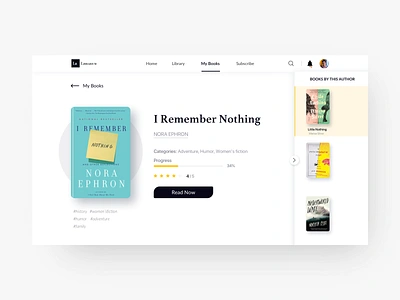 Reading Website - Librarium book design desktop freelance interface logo reading simple sketch typogaphy ui ux web web design website